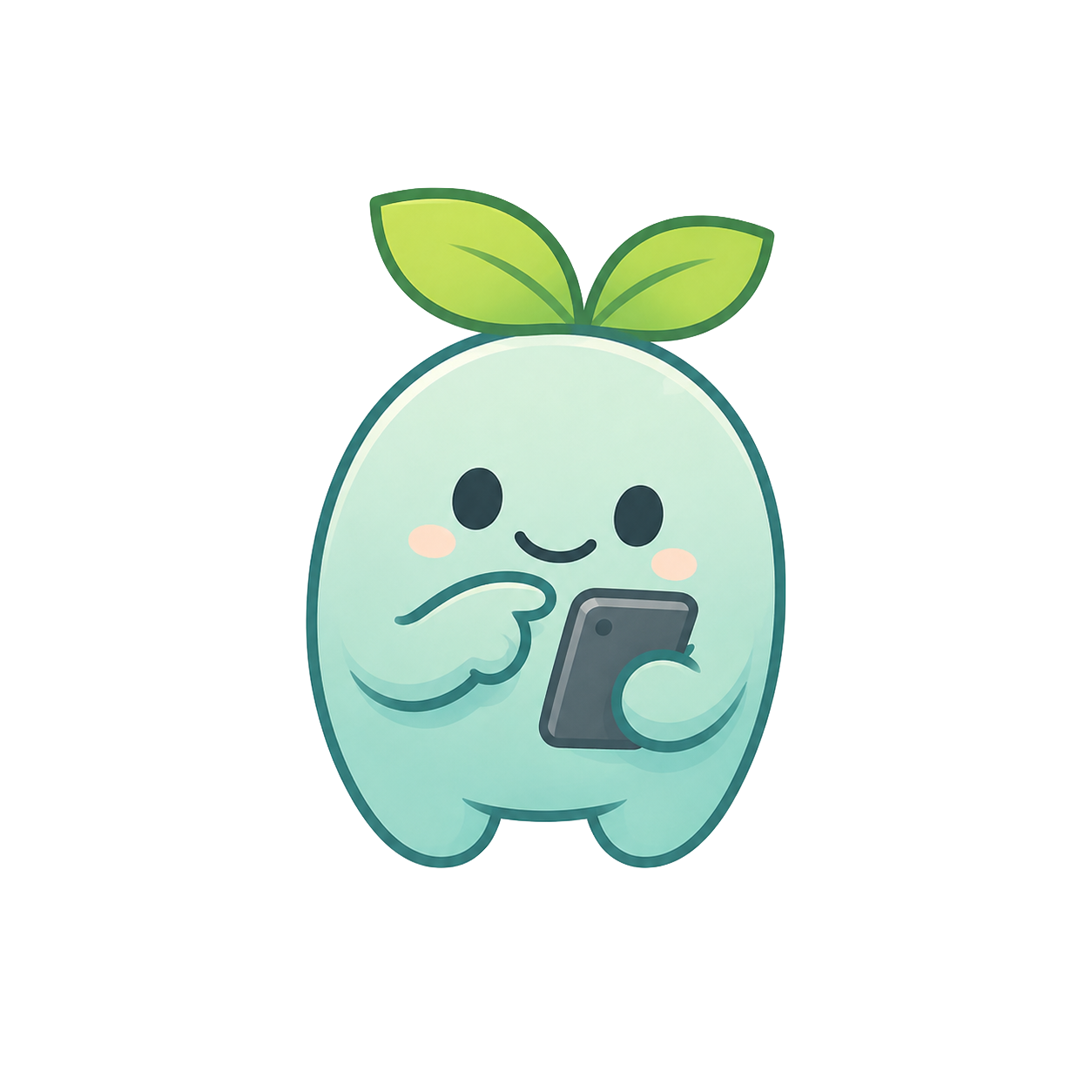 スマホを持つLIFLO